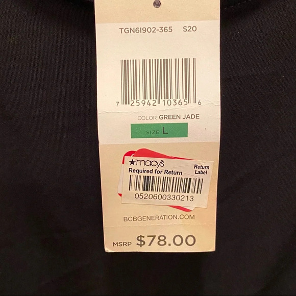 BCBGeneration Dress, Sz L - Picture 7 of 7